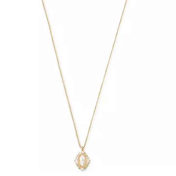 Kendra Scott Kapri Long Pendant Necklace - Picture 2 of 2